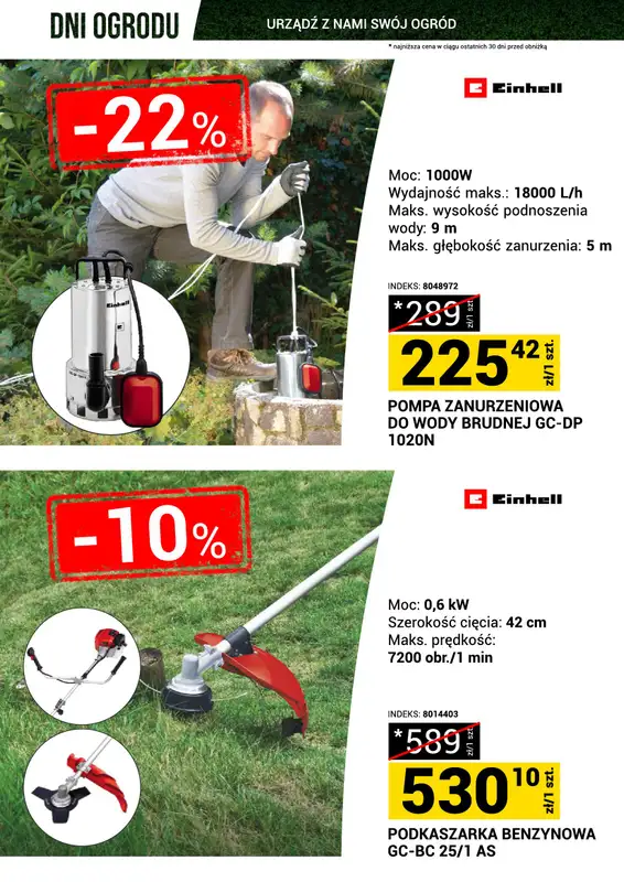 Merkury Market - gazetka promocyjna Gazetka Dni Ogrodu od soboty 18.04 do niedzieli 26.04 - strona 17