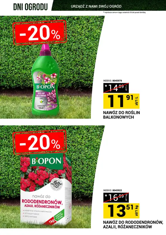 Merkury Market - gazetka promocyjna Gazetka Dni Ogrodu od soboty 18.04 do niedzieli 26.04 - strona 7