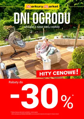 Merkury Market - gazetka promocyjna Gazetka Dni Ogrodu od soboty 18.04 do niedzieli 26.04