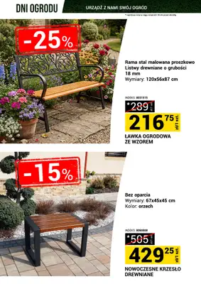 Merkury Market - gazetka promocyjna Gazetka Dni Ogrodu od soboty 18.04 do niedzieli 26.04 - strona 22