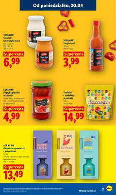 Lidl - gazetka promocyjna Oferta od poniedziałku od poniedziałku 20.04 do środy 22.04 - strona 59