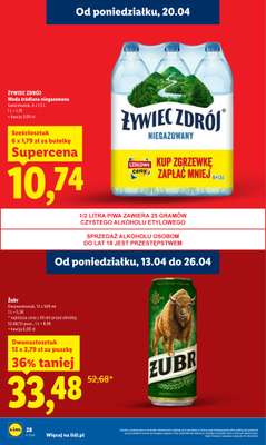 Lidl - gazetka promocyjna Oferta od poniedziałku od poniedziałku 20.04 do środy 22.04 - strona 28