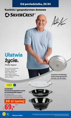 Lidl - gazetka promocyjna Oferta od poniedziałku od poniedziałku 20.04 do środy 22.04 - strona 34