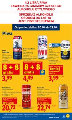 Lidl - gazetka promocyjna Oferta od poniedziałku od poniedziałku 20.04 do środy 22.04 - strona 67