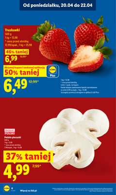 Lidl - gazetka promocyjna Oferta od poniedziałku od poniedziałku 20.04 do środy 22.04 - strona 6