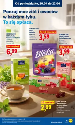 Lidl - gazetka promocyjna Oferta od poniedziałku od poniedziałku 20.04 do środy 22.04 - strona 75