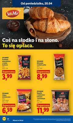 Lidl - gazetka promocyjna Oferta od poniedziałku od poniedziałku 20.04 do środy 22.04 - strona 58