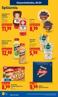 Lidl - gazetka promocyjna Oferta od poniedziałku od poniedziałku 20.04 do środy 22.04 - strona 76