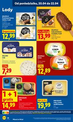 Lidl - gazetka promocyjna Oferta od poniedziałku od poniedziałku 20.04 do środy 22.04 - strona 60