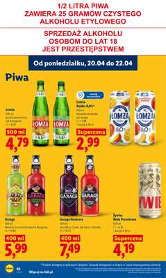 Lidl - gazetka promocyjna Oferta od poniedziałku od poniedziałku 20.04 do środy 22.04 - strona 68