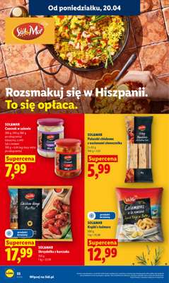 Lidl - gazetka promocyjna Oferta od poniedziałku od poniedziałku 20.04 do środy 22.04 - strona 56