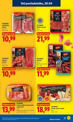 Lidl - gazetka promocyjna Oferta od poniedziałku od poniedziałku 20.04 do środy 22.04 - strona 53