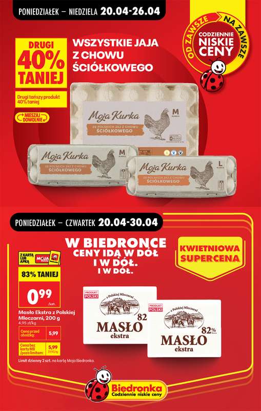 Biedronka - gazetka promocyjna Od poniedziałku od poniedziałku 20.04 do niedzieli 26.04 - strona 3