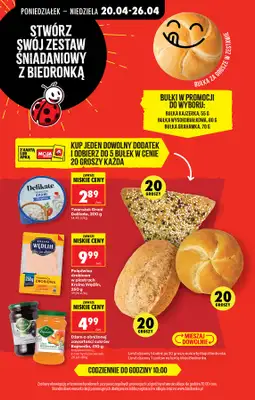 Biedronka - gazetka promocyjna Od poniedziałku od poniedziałku 20.04 do niedzieli 26.04 - strona 40