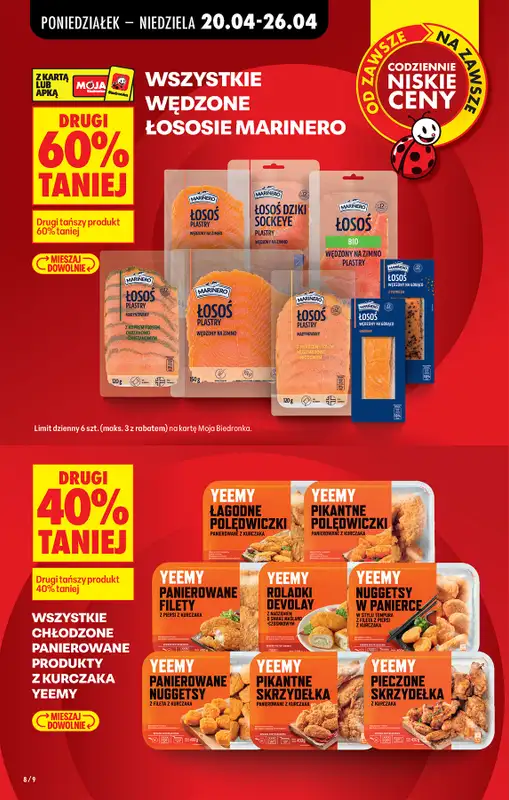 Biedronka - gazetka promocyjna Od poniedziałku od poniedziałku 20.04 do niedzieli 26.04 - strona 8