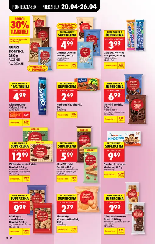 Biedronka - gazetka promocyjna Od poniedziałku od poniedziałku 20.04 do niedzieli 26.04 - strona 64
