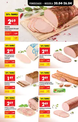 Biedronka - gazetka promocyjna Od poniedziałku, Z ladą tradycyjną od poniedziałku 20.04 do niedzieli 26.04 - strona 31