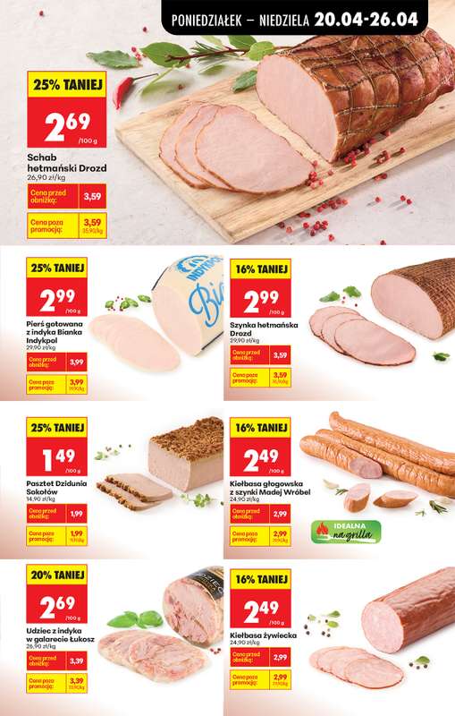 Biedronka - gazetka promocyjna Od poniedziałku, Z ladą tradycyjną od poniedziałku 20.04 do niedzieli 26.04 - strona 31