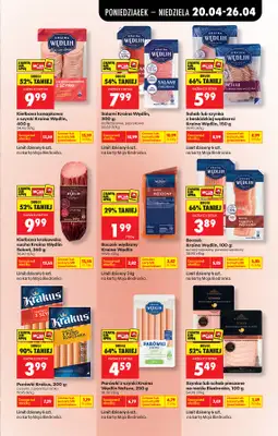 Biedronka - gazetka promocyjna Od poniedziałku, Z ladą tradycyjną od poniedziałku 20.04 do niedzieli 26.04 - strona 43