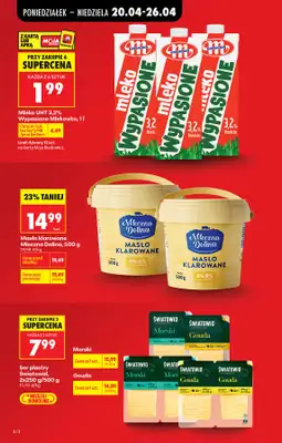 Biedronka - gazetka promocyjna Od poniedziałku, Z ladą tradycyjną od poniedziałku 20.04 do niedzieli 26.04 - strona 2