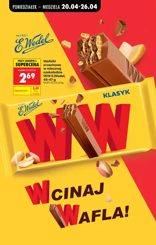 Biedronka - gazetka promocyjna Od poniedziałku, Z ladą tradycyjną od poniedziałku 20.04 do niedzieli 26.04 - strona 49