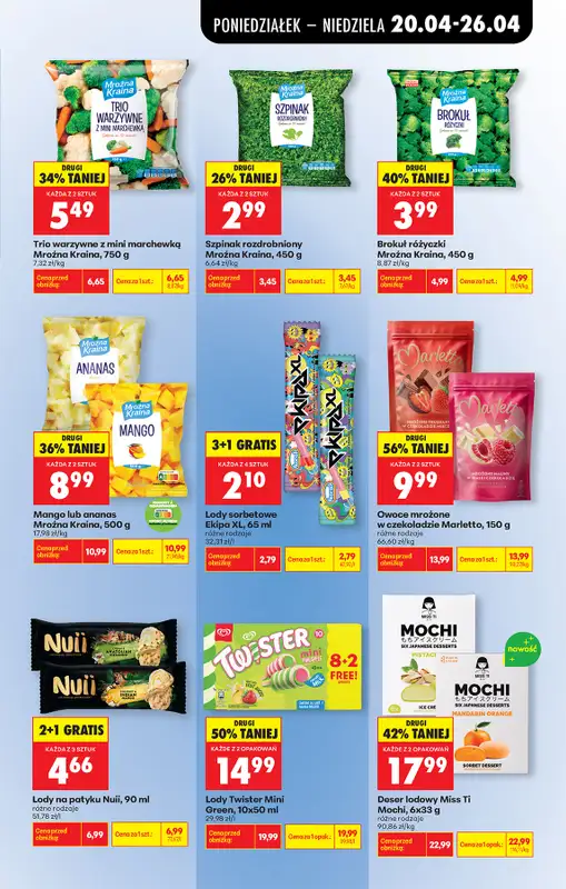 Biedronka - gazetka promocyjna Od poniedziałku, Z ladą tradycyjną od poniedziałku 20.04 do niedzieli 26.04 - strona 47