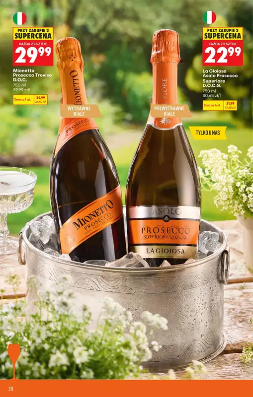 Biedronka - gazetka promocyjna Czas na Toast! od poniedziałku 20.04 do soboty 02.05 - strona 20