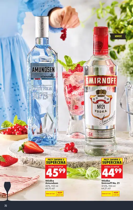 Biedronka - gazetka promocyjna Czas na Toast! od poniedziałku 20.04 do soboty 02.05 - strona 26