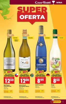 Biedronka - gazetka promocyjna Czas na Toast! od poniedziałku 20.04 do soboty 02.05 - strona 5
