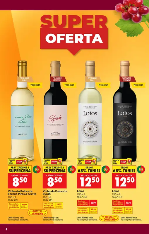 Biedronka - gazetka promocyjna Czas na Toast! od poniedziałku 20.04 do soboty 02.05 - strona 4