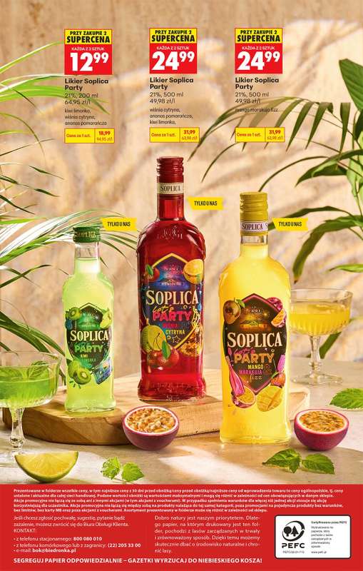 Biedronka - gazetka promocyjna Czas na Toast! od poniedziałku 20.04 do soboty 02.05 - strona 44