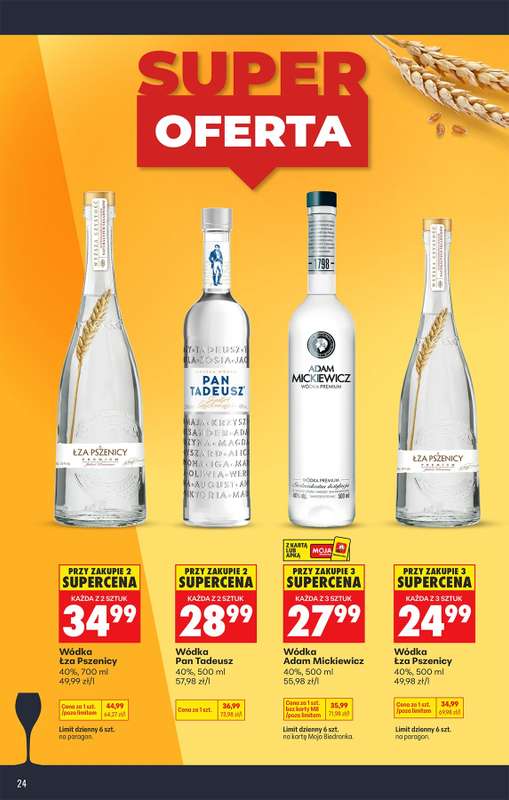 Biedronka - gazetka promocyjna Czas na Toast! od poniedziałku 20.04 do soboty 02.05 - strona 24