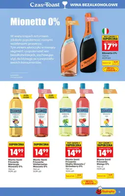 Biedronka - gazetka promocyjna Czas na Toast! od poniedziałku 20.04 do soboty 02.05 - strona 17