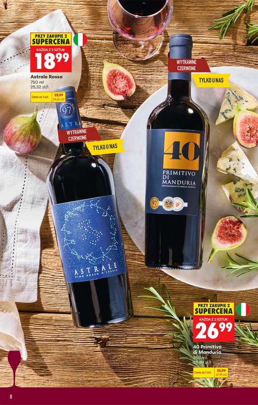 Biedronka - gazetka promocyjna Czas na Toast! od poniedziałku 20.04 do soboty 02.05 - strona 8