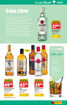 Biedronka - gazetka promocyjna Czas na Toast! od poniedziałku 20.04 do soboty 02.05 - strona 39