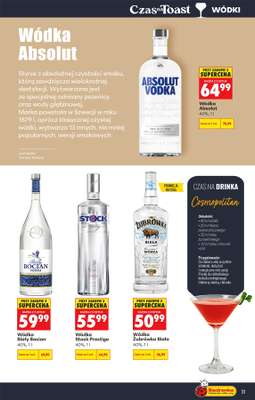 Biedronka - gazetka promocyjna Czas na Toast! od poniedziałku 20.04 do soboty 02.05 - strona 31