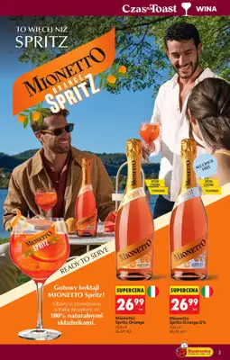 Biedronka - gazetka promocyjna Czas na Toast! od poniedziałku 20.04 do soboty 02.05 - strona 3