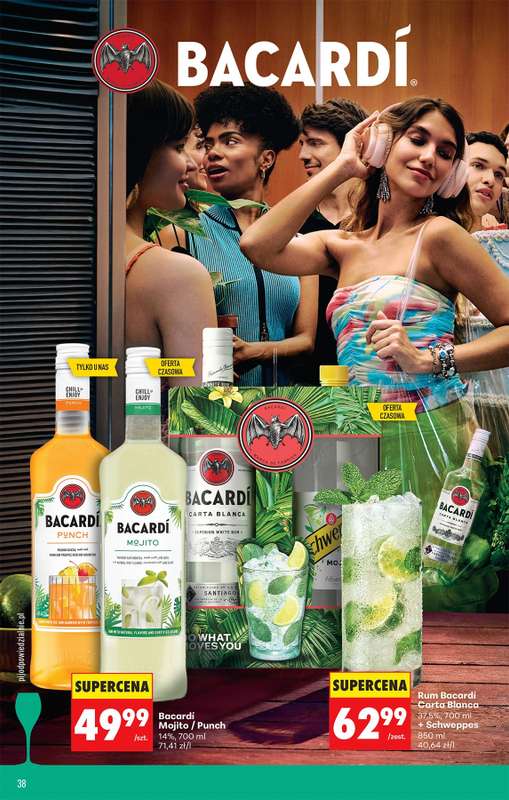 Biedronka - gazetka promocyjna Czas na Toast! od poniedziałku 20.04 do soboty 02.05 - strona 38