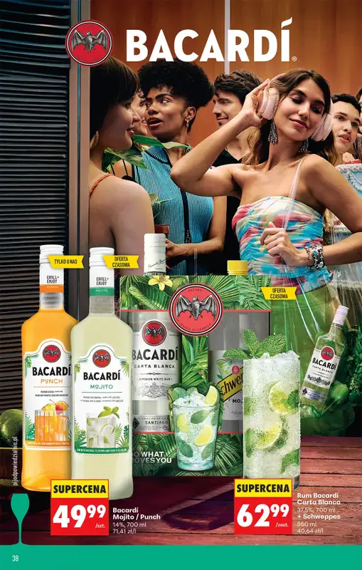 Biedronka - gazetka promocyjna Czas na Toast! od poniedziałku 20.04 do soboty 02.05 - strona 38