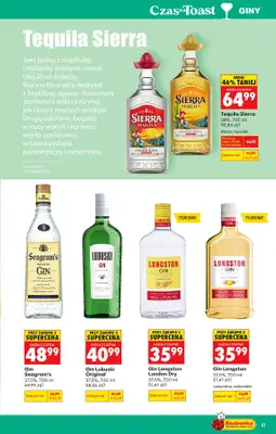 Biedronka - gazetka promocyjna Czas na Toast! od poniedziałku 20.04 do soboty 02.05 - strona 41