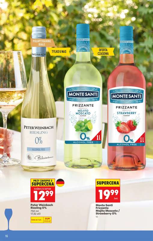 Biedronka - gazetka promocyjna Czas na Toast! od poniedziałku 20.04 do soboty 02.05 - strona 16