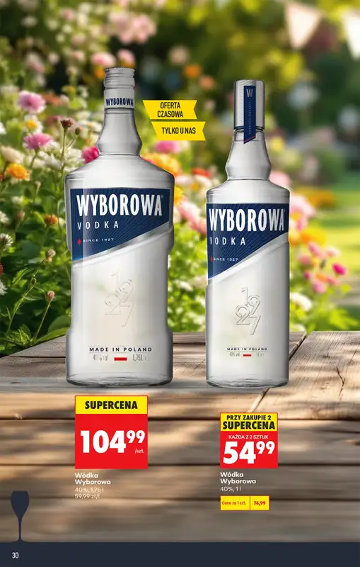 Biedronka - gazetka promocyjna Czas na Toast! od poniedziałku 20.04 do soboty 02.05 - strona 30