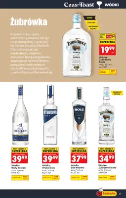 Biedronka - gazetka promocyjna Czas na Toast! od poniedziałku 20.04 do soboty 02.05 - strona 27