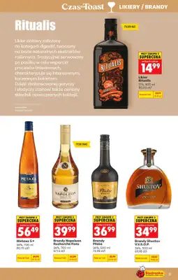 Biedronka - gazetka promocyjna Czas na Toast! od poniedziałku 20.04 do soboty 02.05 - strona 37