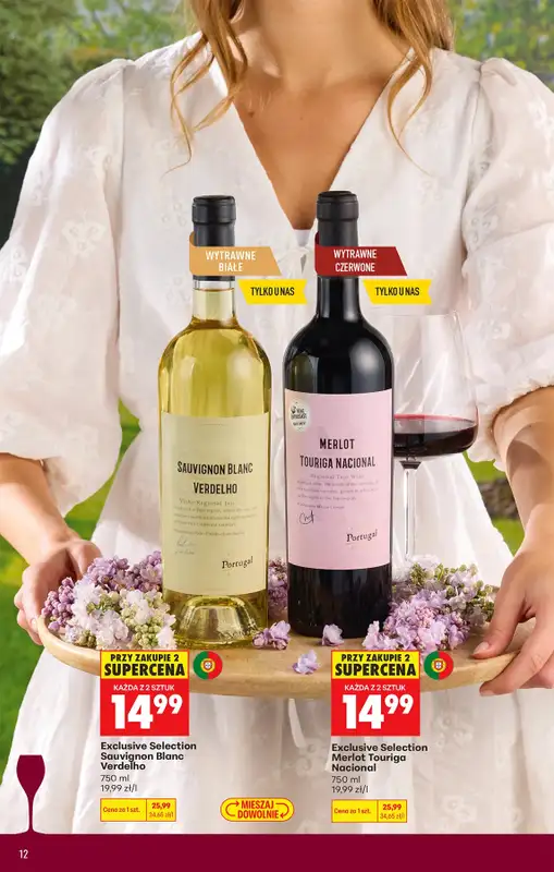 Biedronka - gazetka promocyjna Czas na Toast! od poniedziałku 20.04 do soboty 02.05 - strona 12