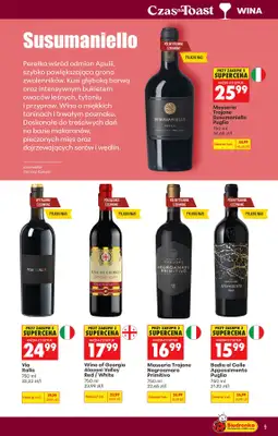 Biedronka - gazetka promocyjna Czas na Toast! od poniedziałku 20.04 do soboty 02.05 - strona 9