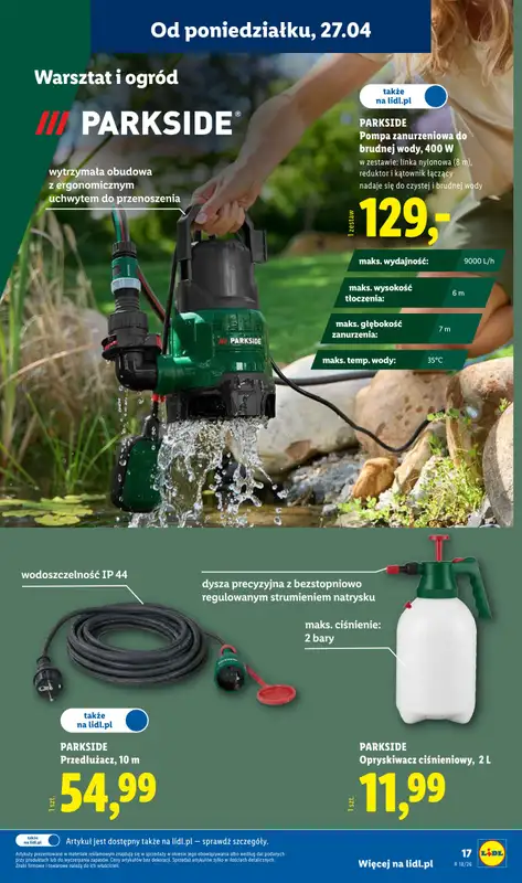 Lidl - gazetka promocyjna Katalog od poniedziałku 27.04 do soboty 02.05 - strona 19