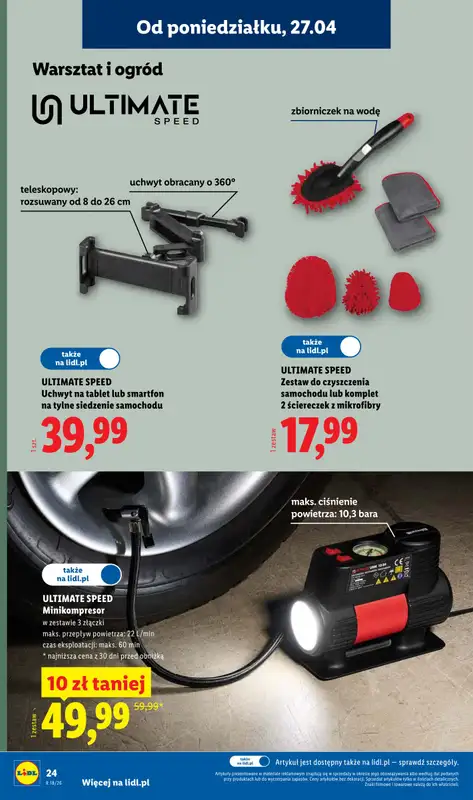 Lidl - gazetka promocyjna Katalog od poniedziałku 27.04 do soboty 02.05 - strona 26