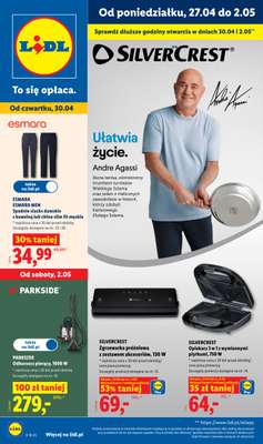 Lidl - gazetka promocyjna Katalog od poniedziałku 27.04 do soboty 02.05