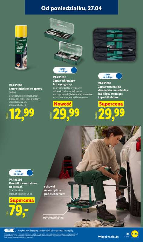 Lidl - gazetka promocyjna Katalog od poniedziałku 27.04 do soboty 02.05 - strona 23